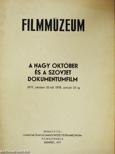 A nagy október és a szovjet dokumentumfilm