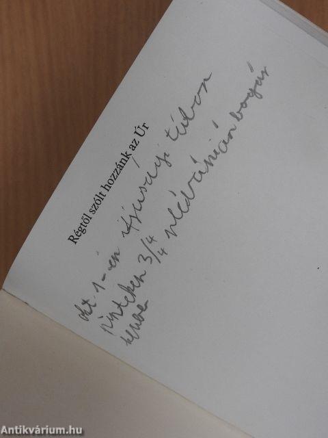 Régtől szólt hozzánk az Úr