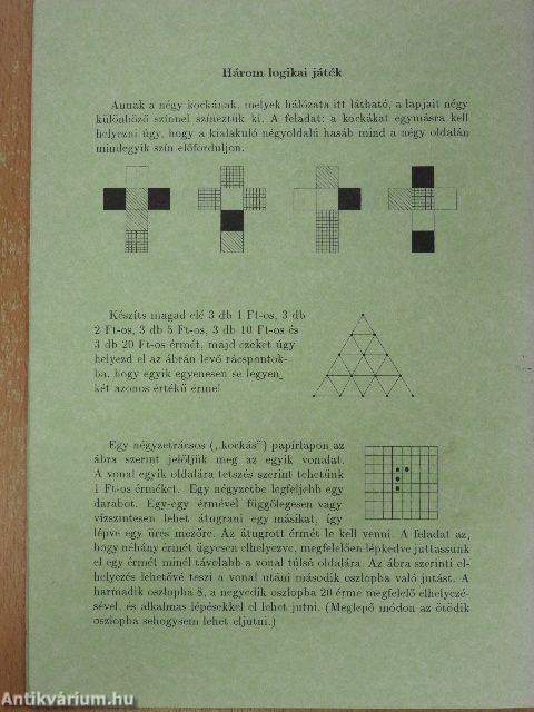 Szakköri feladatgyűjtemény II.