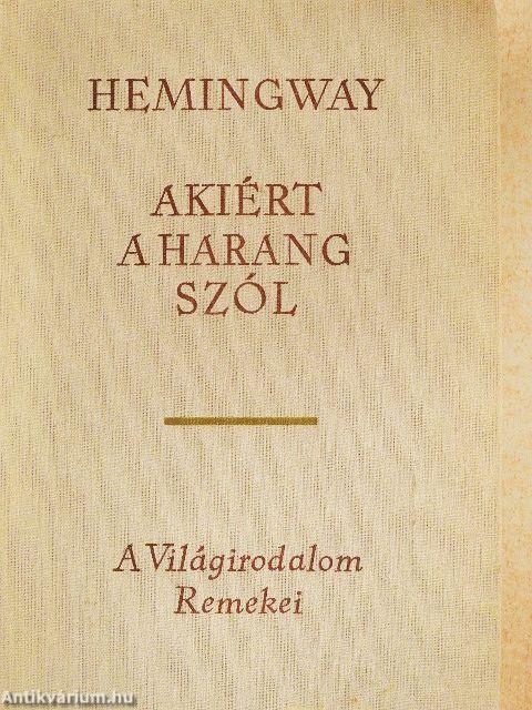 Akiért a harang szól