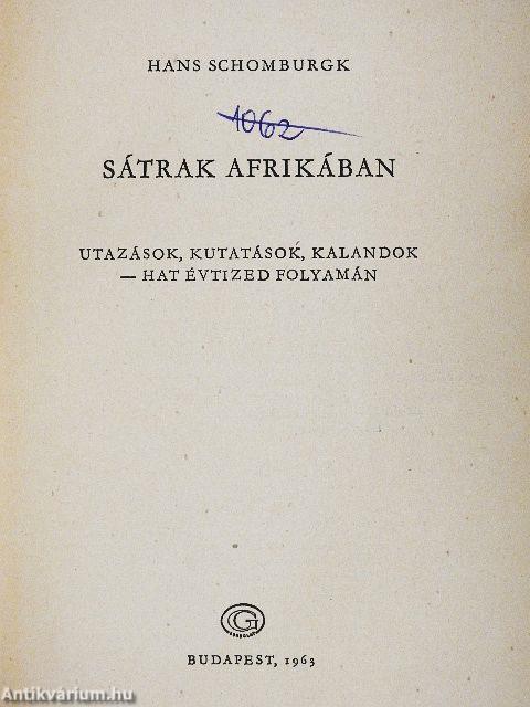 Sátrak Afrikában