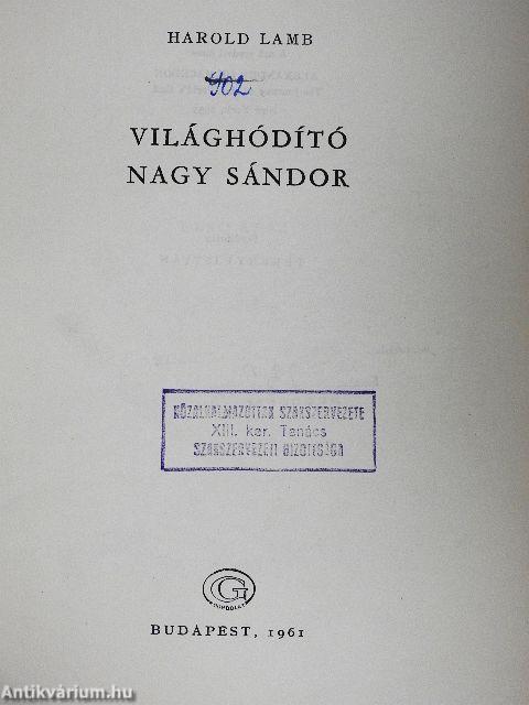Világhódító Nagy Sándor
