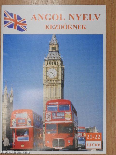 Angol nyelv kezdőknek 21-22. lecke
