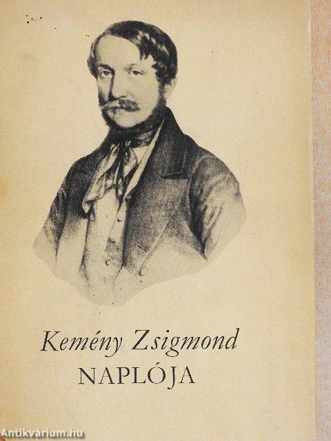 Kemény Zsigmond naplója