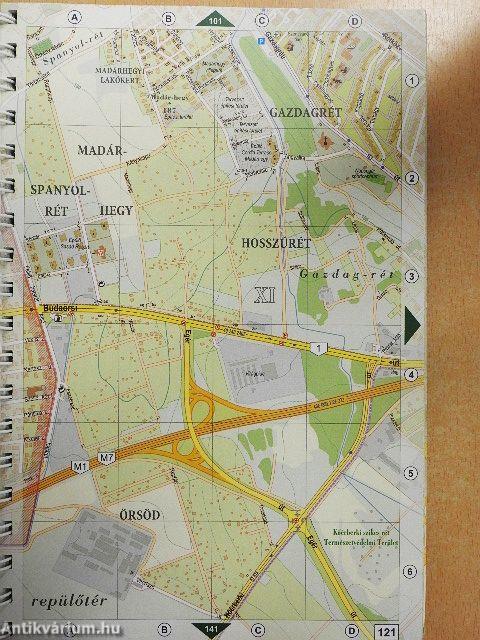 Budapest/Magyarország atlasz