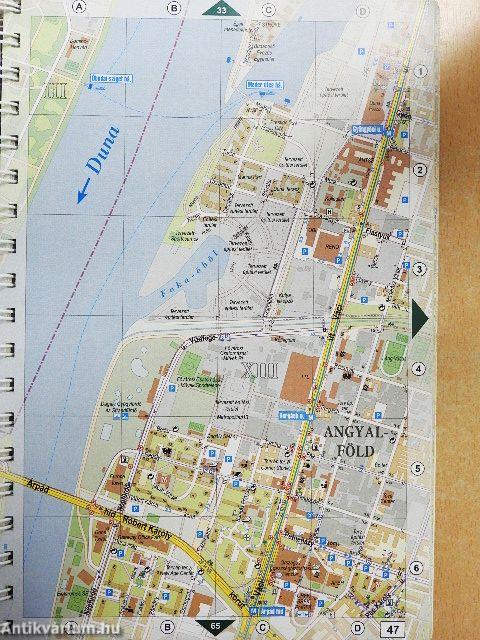 Budapest/Magyarország atlasz