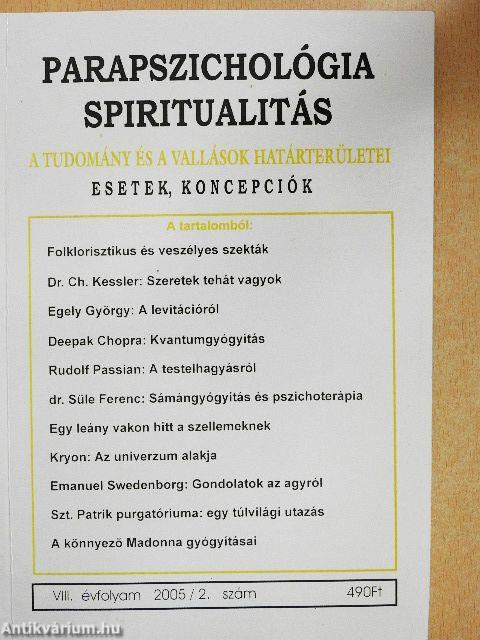 Parapszichológia-Spiritualitás 2005/2.