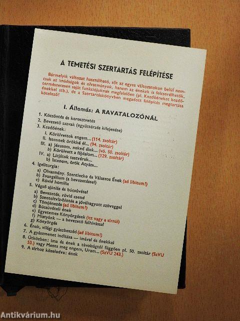 Temetési szertartáskönyv