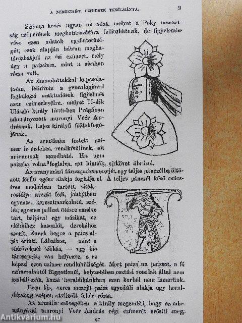 A nemzetségi czímerek tanúlmánya