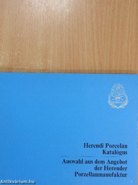 Herendi Porcelán Katalógus