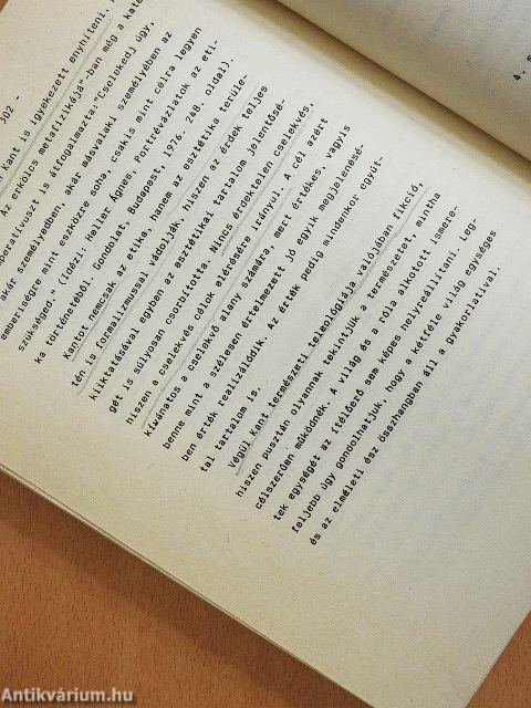 A filozófiai gondolkodás Thalésztől Kantig I.