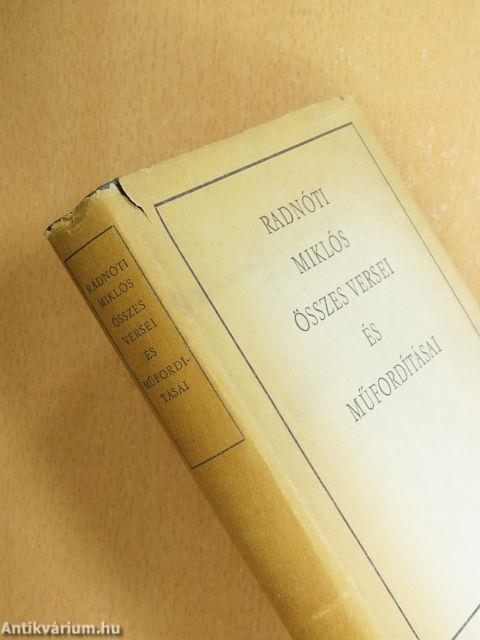 Radnóti Miklós összes versei és műfordításai