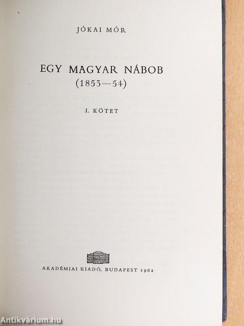 Egy magyar nábob I-II.