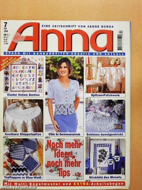 Anna Burda Juli 1998
