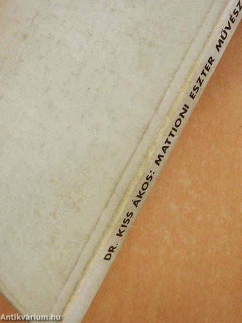 Mattioni Eszter művészete