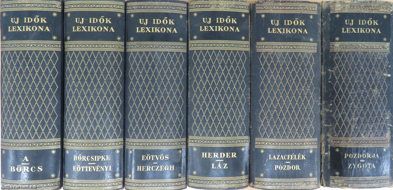 Uj idők lexikona 1-24.
