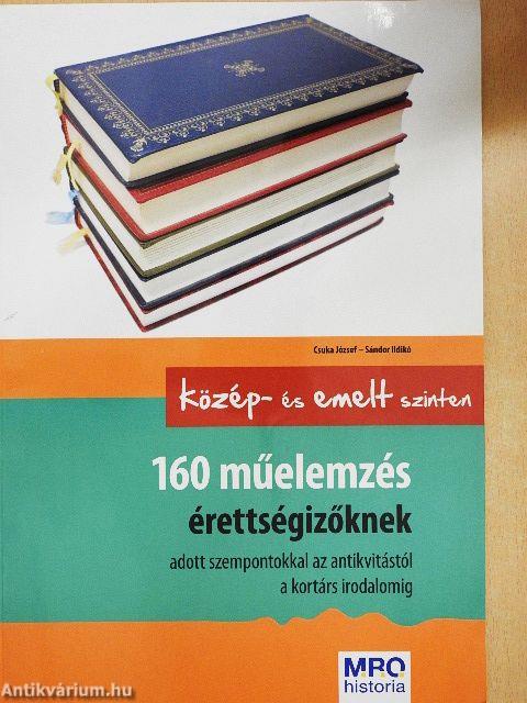 160 műelemzés érettségizőknek