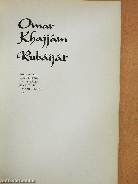 Rubáíját