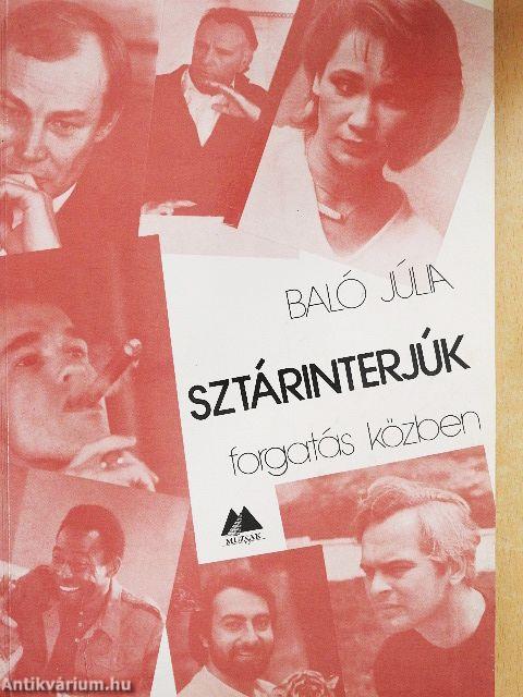 Sztárinterjúk forgatás közben