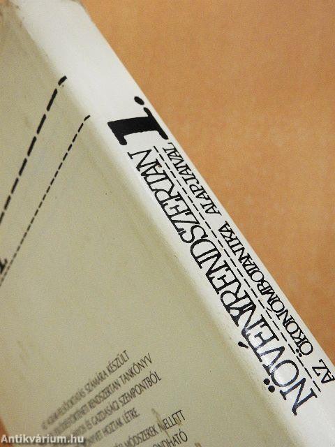 Növényrendszertan az ökonómbotanika alapjaival 1.