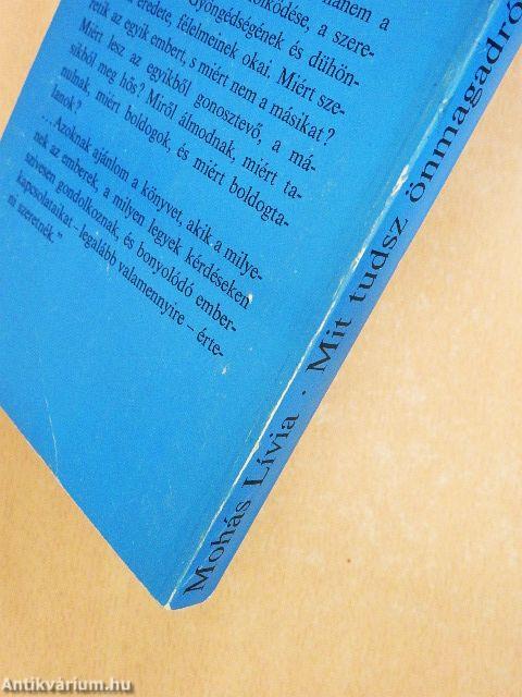 Mit tudsz önmagadról?