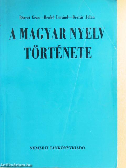 A magyar nyelv története