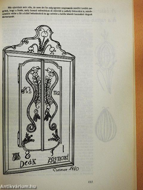 Festett bútorok a Székelyföldön