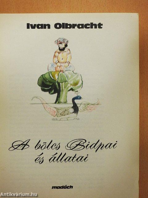 A bölcs Bidpai és állatai
