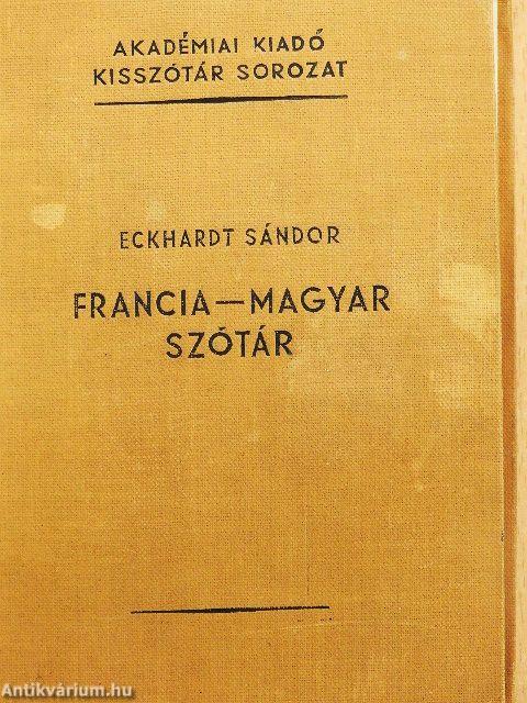Francia-magyar szótár