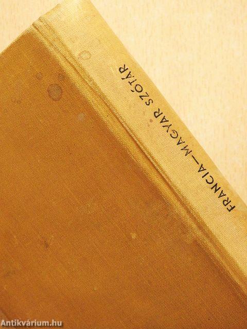 Francia-magyar szótár