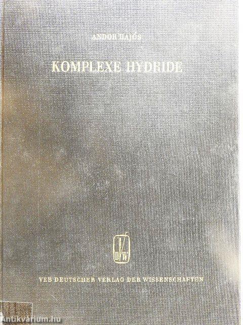 Komplexe Hydride und ihre Anwendung in der organischen Chemie