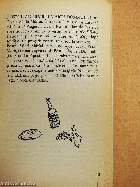 Mancáruri si Dulciuri de Post