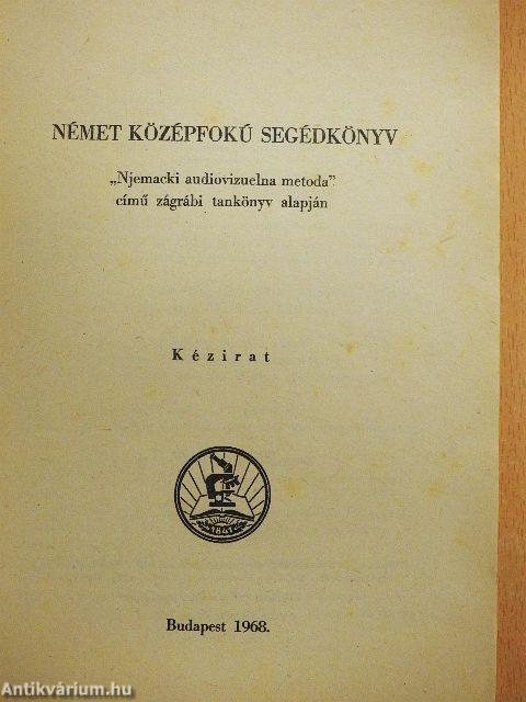 Német középfokú segédkönyv