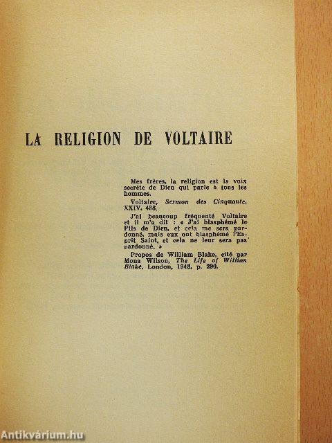 La Religion de Voltaire