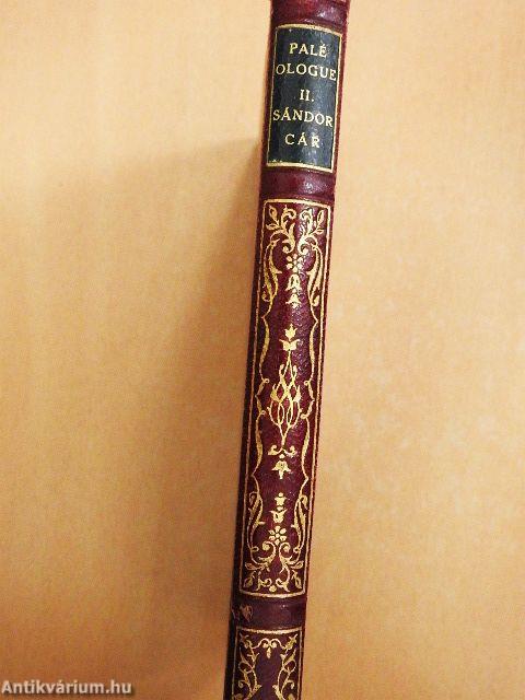 II. Sándor cár tragikus regénye