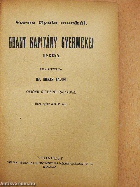 Grant kapitány gyermekei I-II.