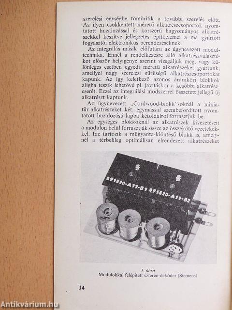 HF-erősítők integrált áramkörökkel