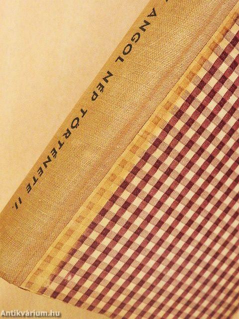 Az angol nép története I-II.