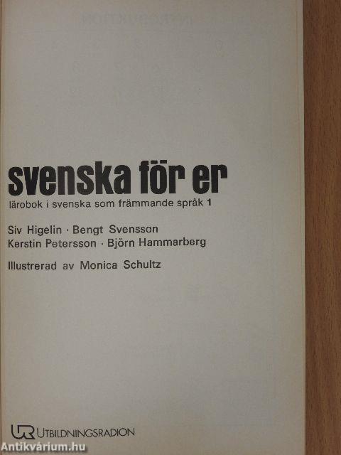 svenska för er 1.