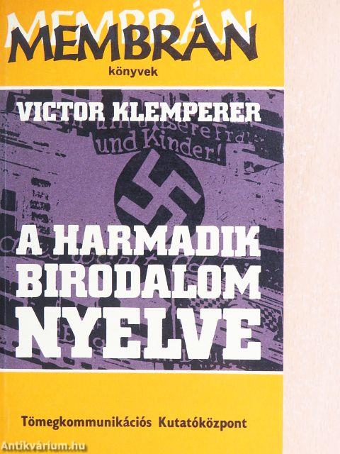 A Harmadik Birodalom nyelve
