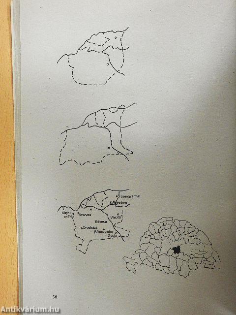 A régi Magyarország vármegyéi és városai