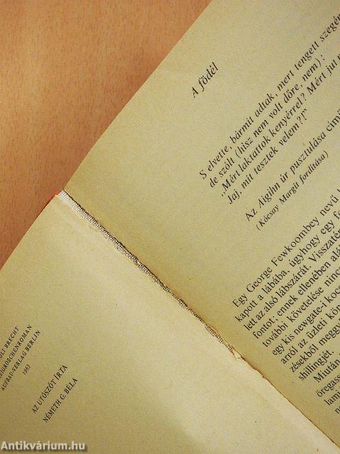 A háromgarasos regény