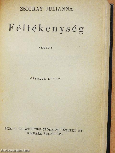 Féltékenység I-II.
