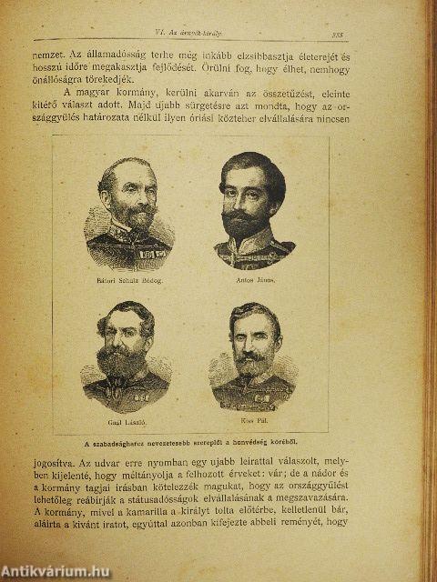 Az 1848-49-iki magyar szabadságharcz története I. (töredék)