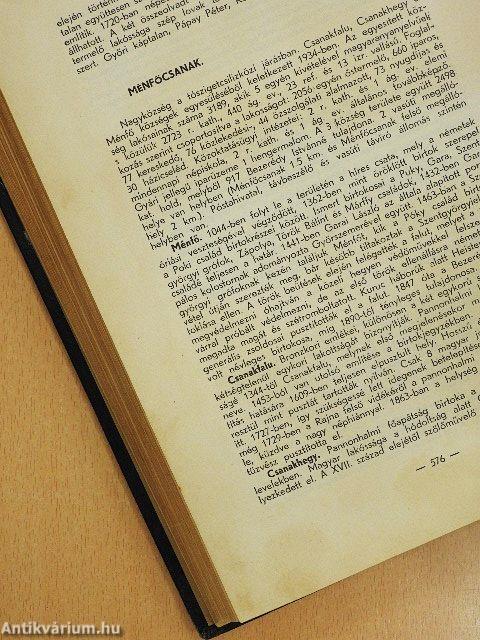 Dunántúli vármegyék