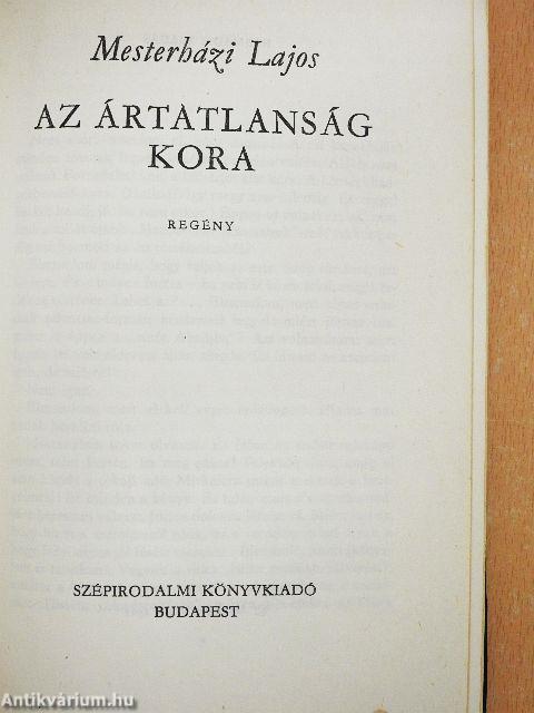 Az ártatlanság kora