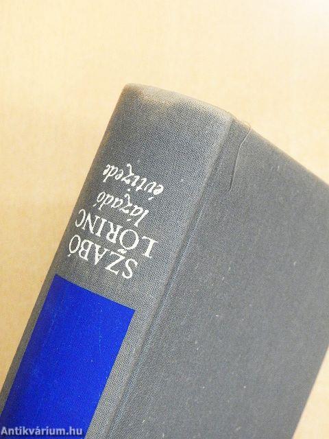 Szabó Lőrinc lázadó évtizede