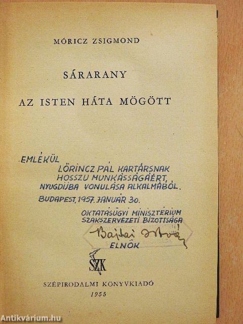 Sárarany/Az Isten háta mögött