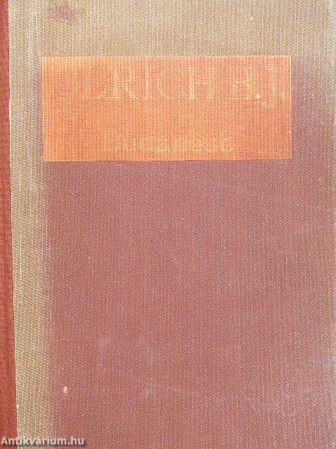 Ulrich B. J. cső-árjegyzék Budapest, 1914. április 1.