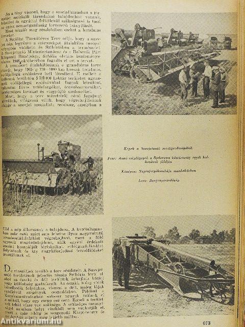 Természet és Technika 1950-1951.; 1953-1954. (vegyes számok) (10 db)